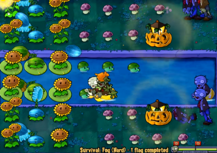 植物大战僵尸浓雾怎么过关3