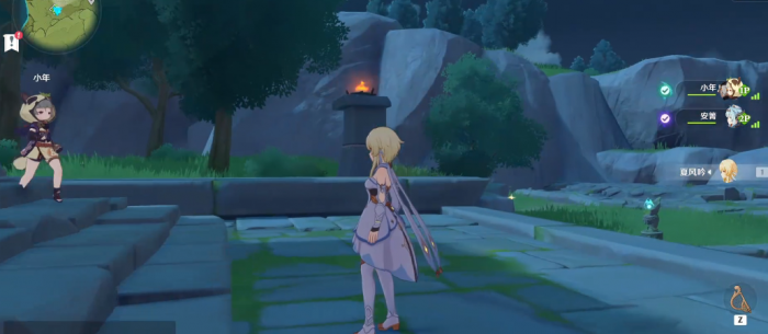 原神怎么过轻策庄的石阵2