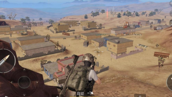 绝地求生刺激战场如何打探头敌人2