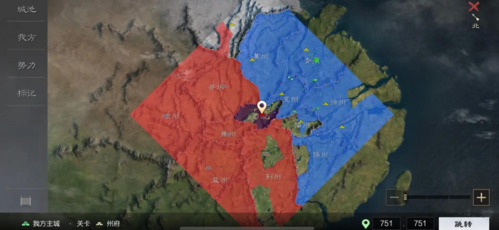 率土之滨怎么标定路线1