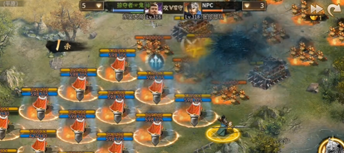 攻城掠地手游血战怎么经验最多2