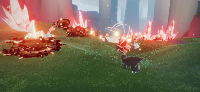 光遇大蘑菇一个人怎么烧花1