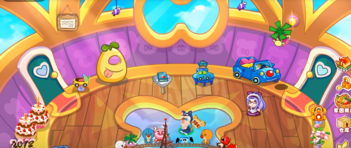 摩尔庄园别墅家具怎么布置1