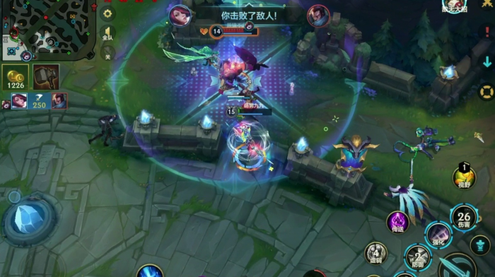 英雄联盟手游剑姬单挑剑姬出什么2