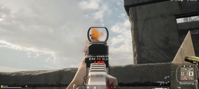 绝地求生中如何用步枪扫射2