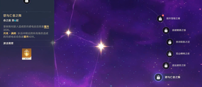 原神菲林斯命座怎么选择2