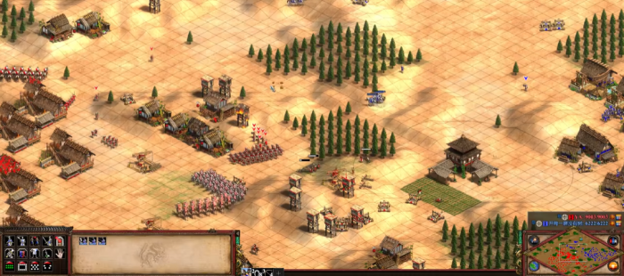 帝国时代2怎么排兵布阵3