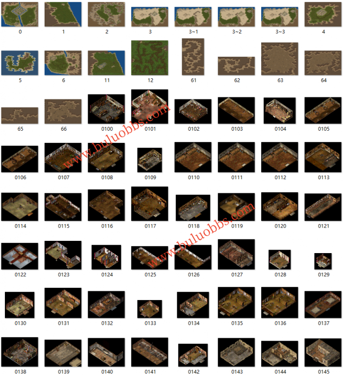 盛大传奇地图代码大全1
