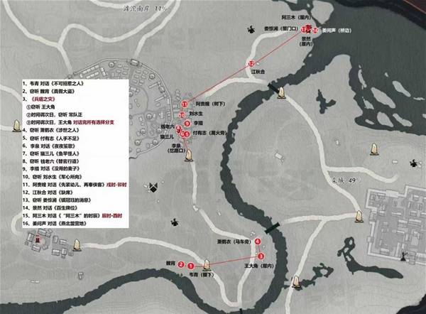 燕云十六声滹沱南岸全收集攻略2