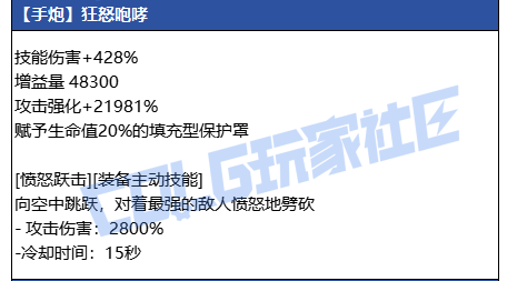 DNF狄瑞吉手炮武器属性一览1