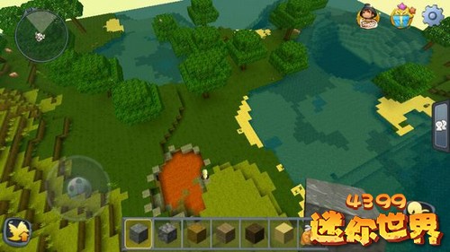 迷你世界露天岩浆地形码20264