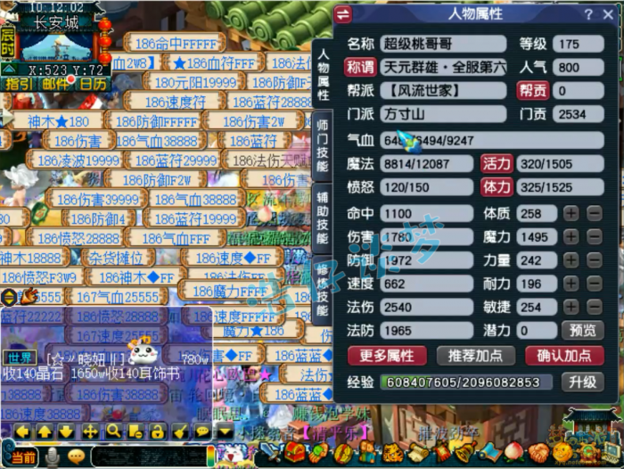 梦幻西游魔方寸山装备展示图175级1