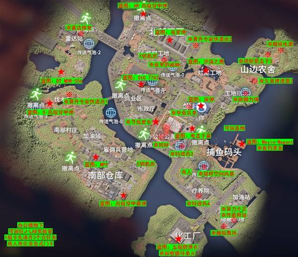 逃离鸭科夫农场镇收集_逃离鸭科夫农场镇钓鱼点