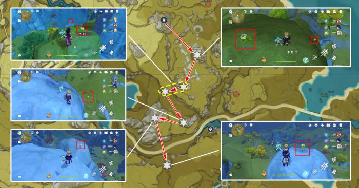 原神角色突破素材清心收集攻略10