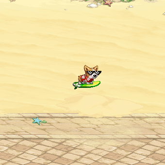 DNF冲浪柯基宠物属性外观_地下城冲浪装扮外观