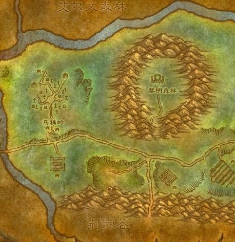 魔兽世界乌龟服荆棘谷怎么进2