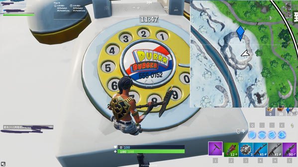 《堡垒之夜》第九赛季第二周任务详细攻略2