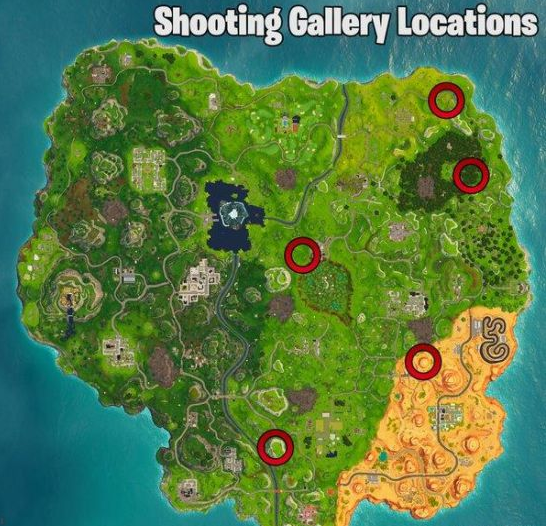 堡垒之夜打靶任务怎么做2