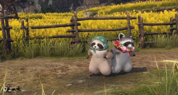 《逆水寒》新宠物小浣熊介绍1