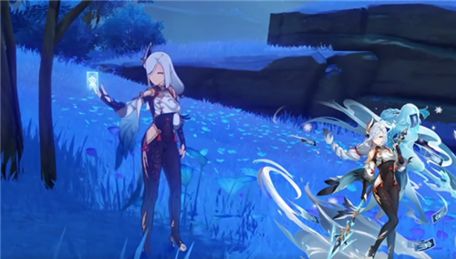 原神申鹤是c吗_元神神鹤角色