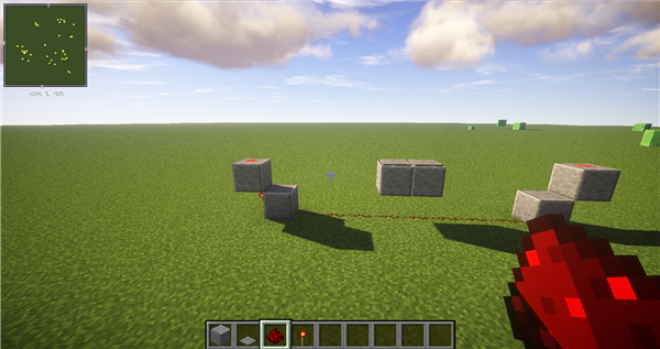 《我的世界》简易活塞门制作介绍2