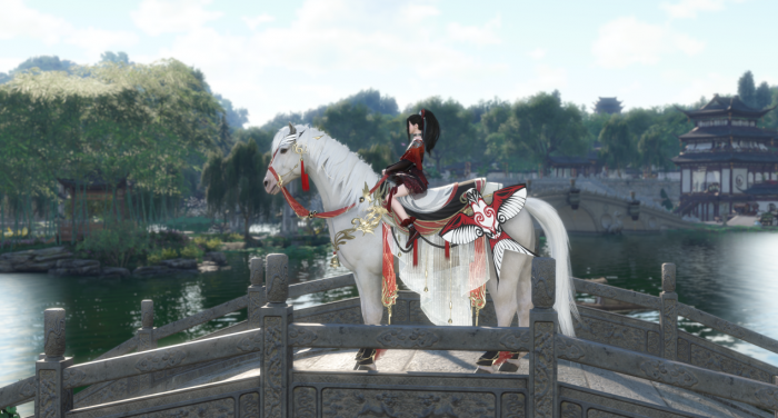 《逆水寒》全新风筝马具动图预览1