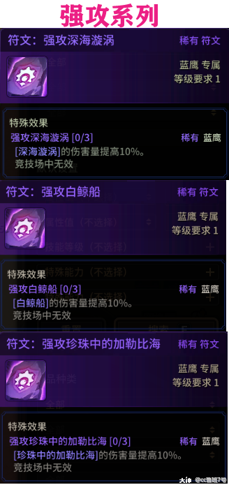 超激斗梦境蓝鹰符文图鉴大全3