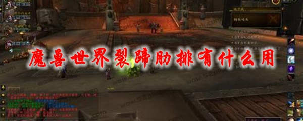 《魔兽世界》裂蹄肋排有什么用1