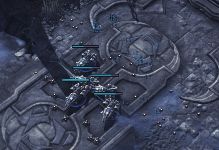 《星际争霸》雷车雷诺往日神庙运营防守流程5