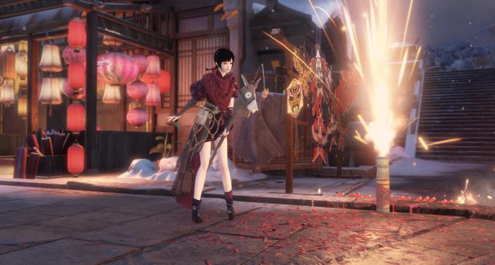 《逆水寒》竹马道具外观介绍1