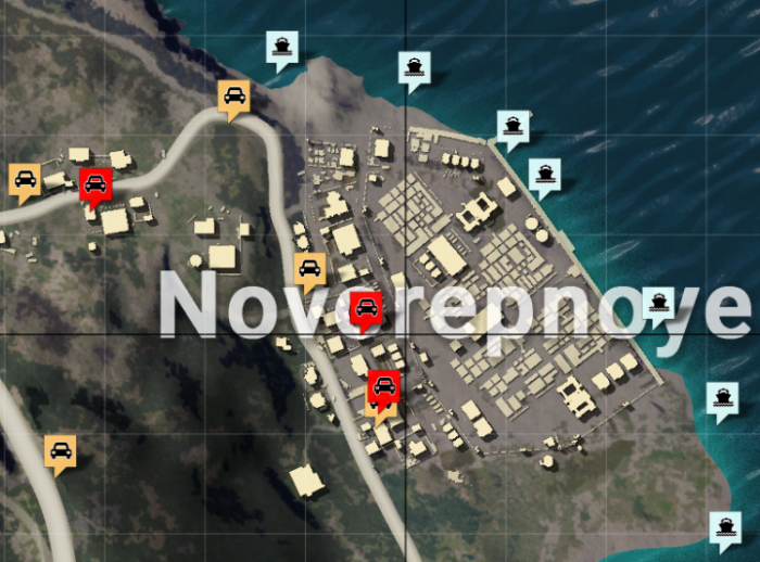 《绝地求生》N港地理位置分析2