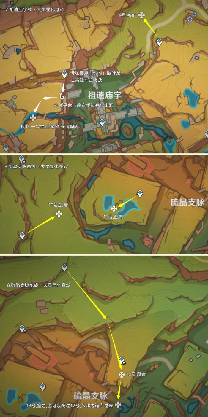 原神大灵显化身刷取路线5