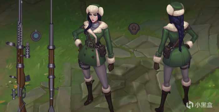 LOL女警皮肤原画有哪些调整9