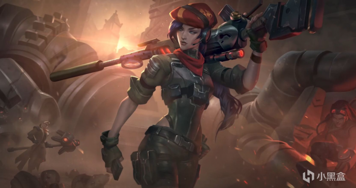 LOL女警皮肤原画有哪些调整11