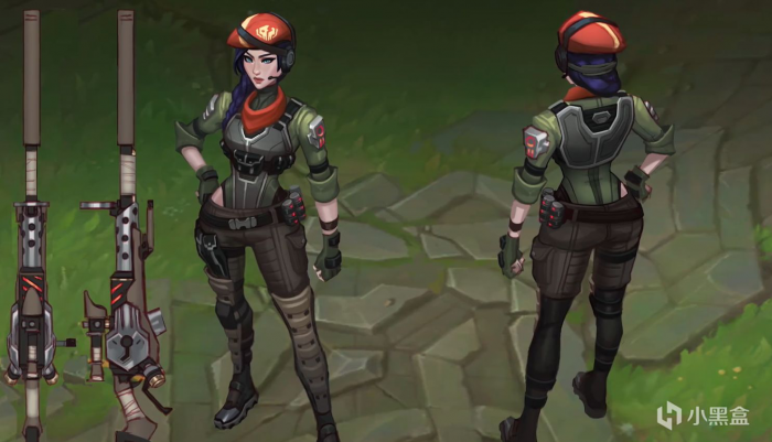 LOL女警皮肤原画有哪些调整12