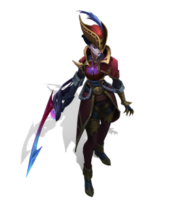 《LOL》黑暗之潮戴安娜皮肤预览5