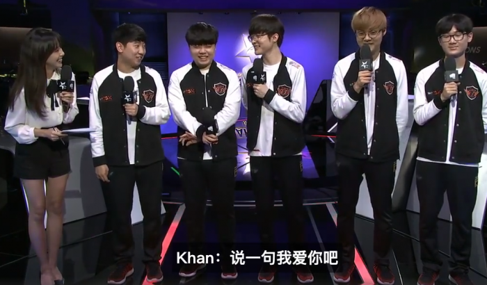 《LOL》LCK女主持疯狂暗示Faker2