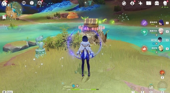 原神甘露花海宝箱解谜教程1