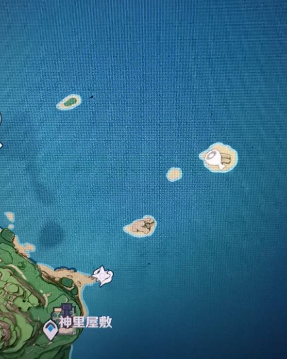 原神稻妻螃蟹分布图1