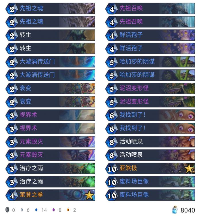 炉石传说外域的灰烬大哥萨卡组构筑_炉石传说外域的灰烬塞纳怎么打