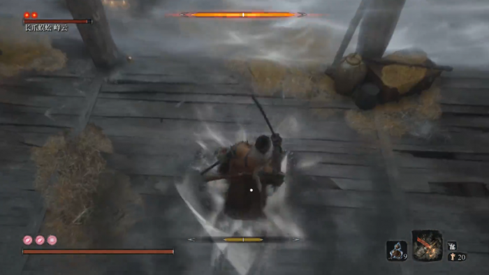 只狼影逝二度长爪蜈蚣峰云怎么打2