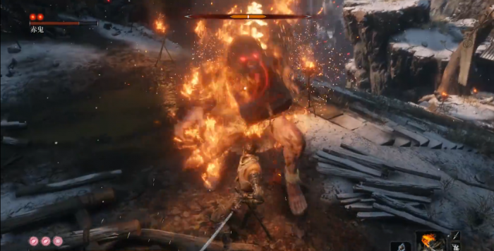 只狼影逝二度赤鬼怎么打2