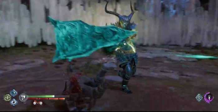 战神5长须的哈克朗格怎么打2