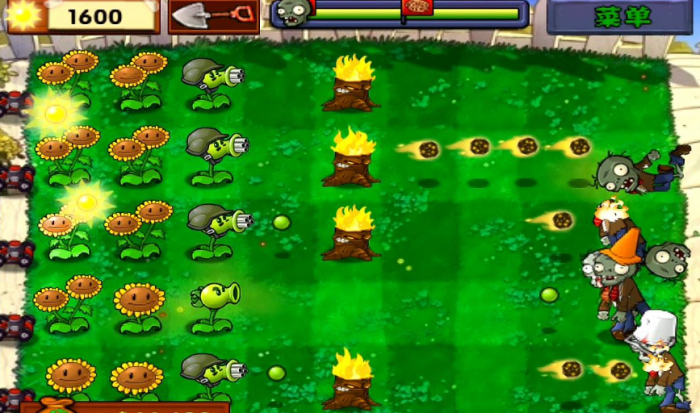 植物大战僵尸机枪豌豆好用吗2