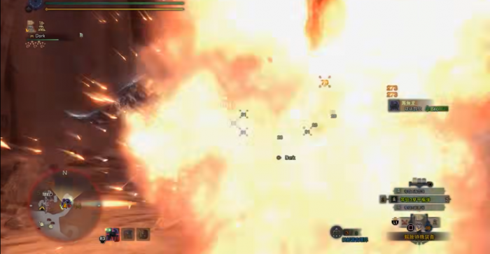 怪物猎人世界轻弩怎么打黑角龙3