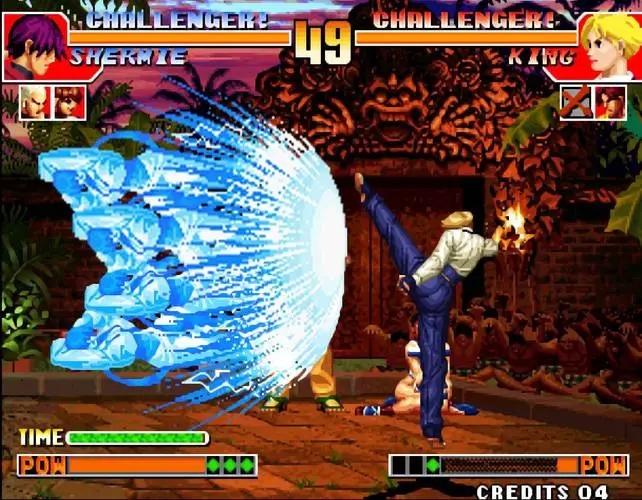 拳皇97大发电者怎么放3