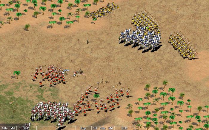 帝国时代2一打七极难怎么打1