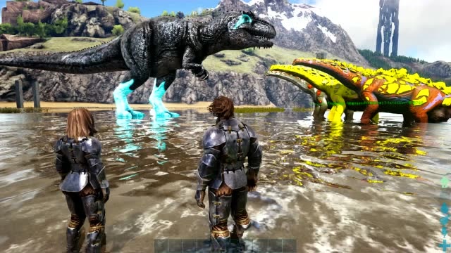 方舟生存进化泰坦龙怎么打晕3