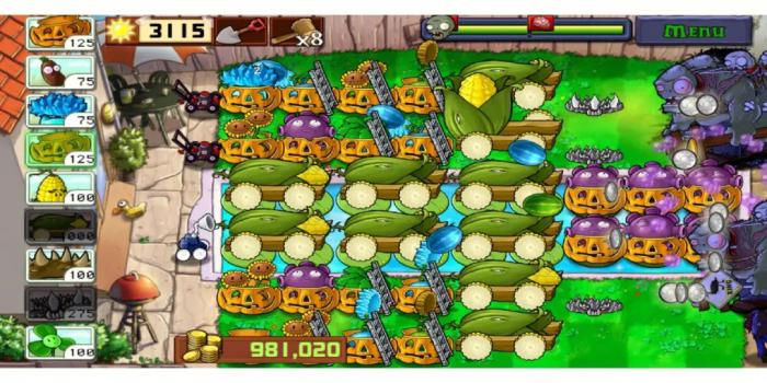 植物大战僵尸无尽模式怎么布阵1