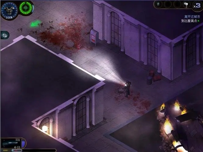 孤胆枪手怎么进去下一关1